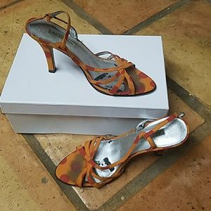Strappy heels